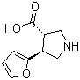 (3S,4S)-4-(Furan-2-yl)pyrrolidine-3-carboxylic acid